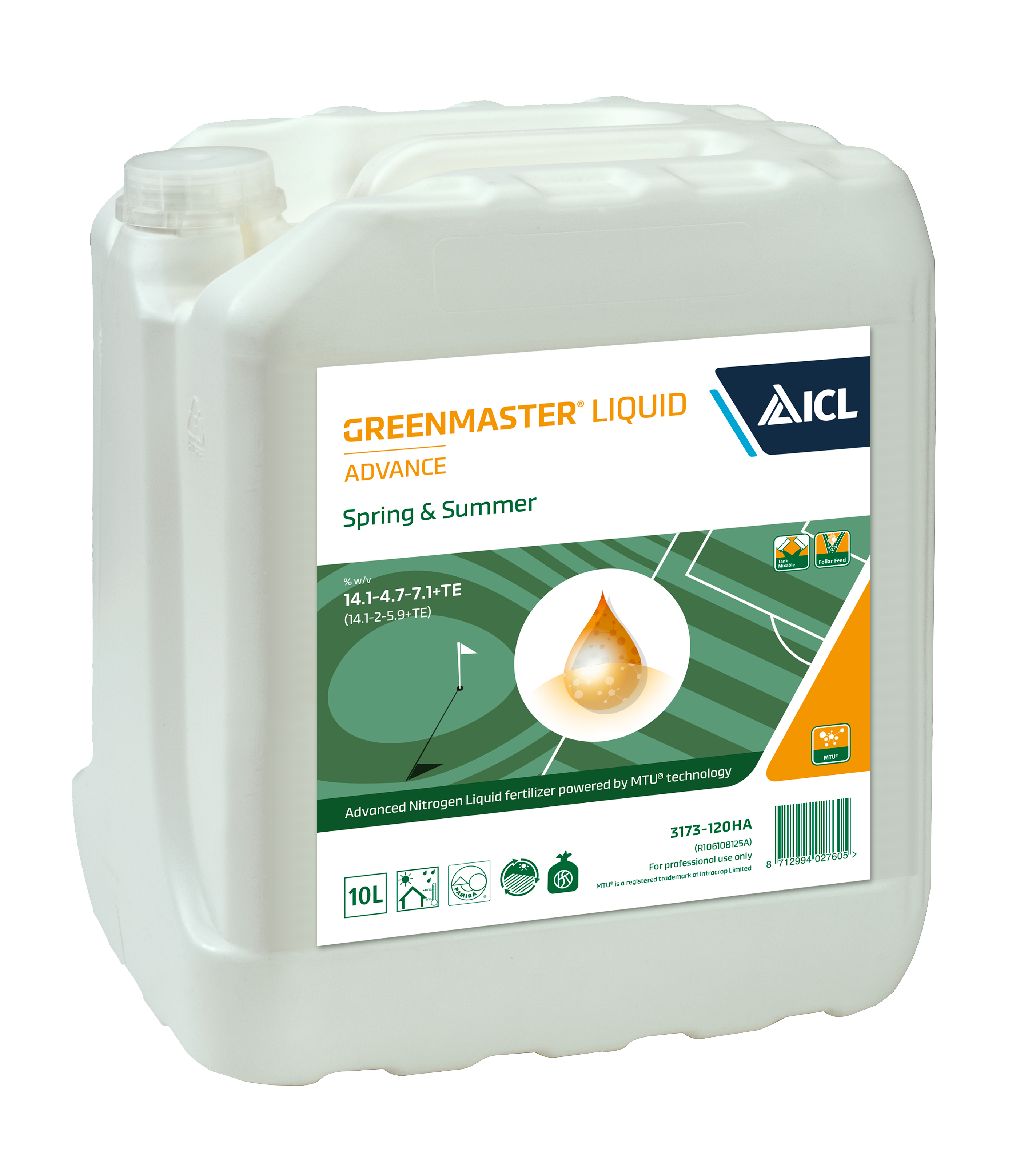 Greenmaster Liquid Advance sets a new standard for turf Greenmaster Liquid Advance sets a new standard for turf