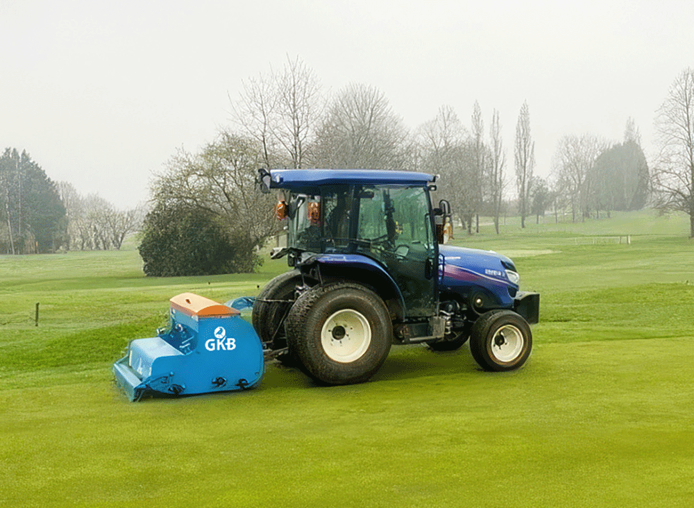GKB Combiseeder brings convenience to overseeding operations at Letchworth Golf Club