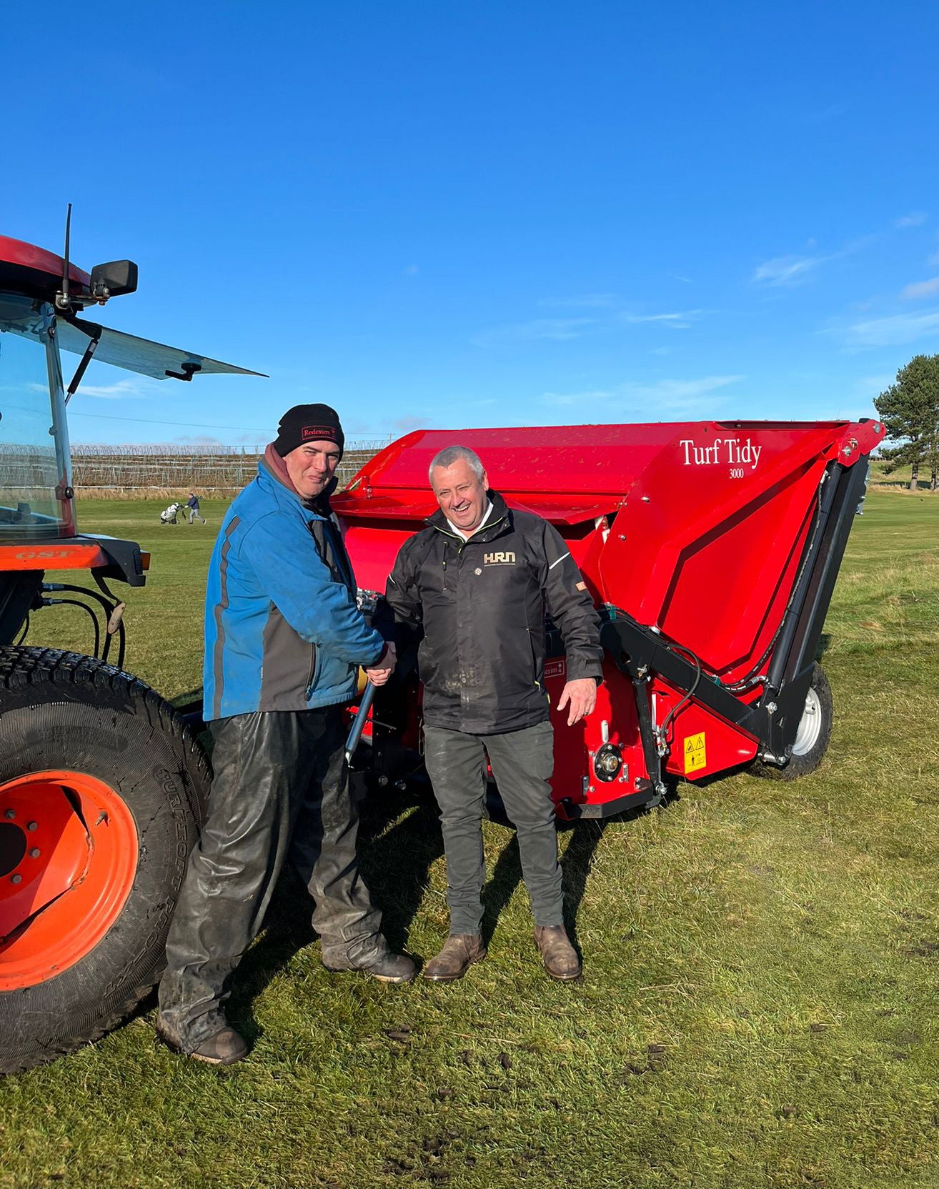 Versatile Redexim Turf Tidy tackles thinning roughs and more at Arbroath Golf Links