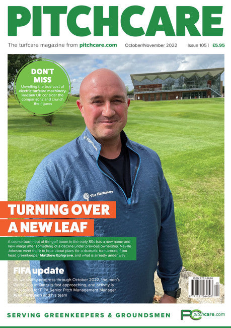 Pitchcare Magazine - Issue 105 Cover