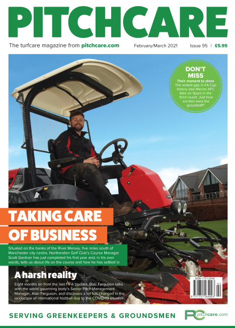 Pitchcare Magazine - Issue 95 Cover