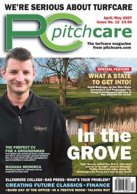 Pitchcare Magazine - Issue 12 Cover
