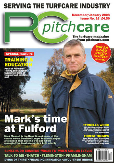 Pitchcare Magazine - Issue 16 Cover