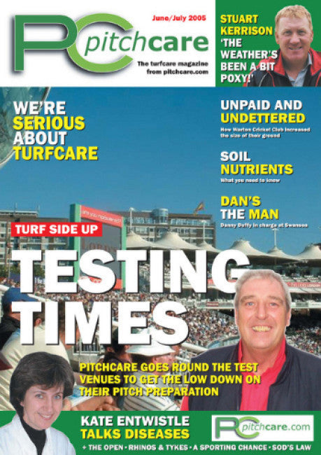 Pitchcare Magazine - Issue 1 Cover