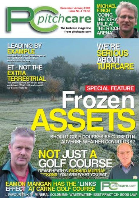 Pitchcare Magazine - Issue 4 Cover