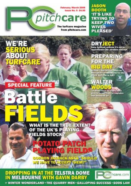 Pitchcare Magazine - Issue 5 Cover