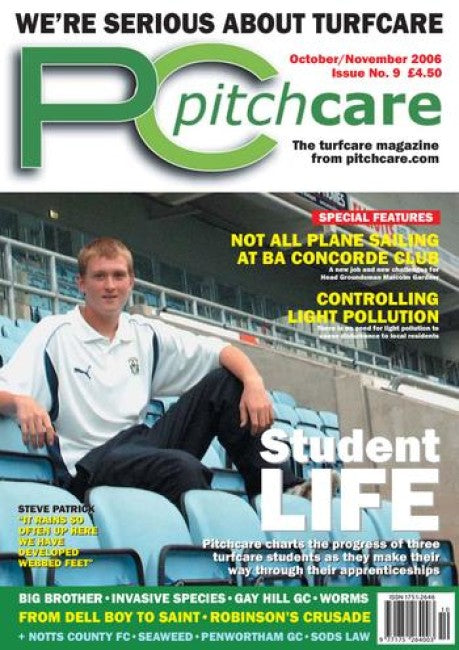 Pitchcare Magazine - Issue 9 Cover