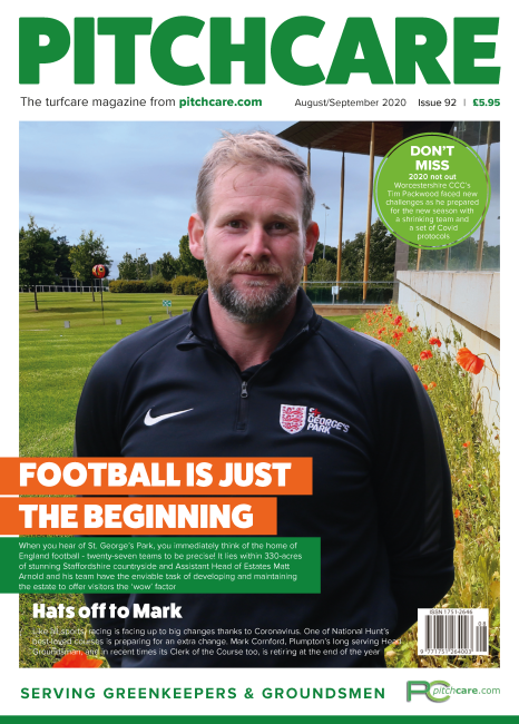 Pitchcare Magazine - Issue 92 Cover