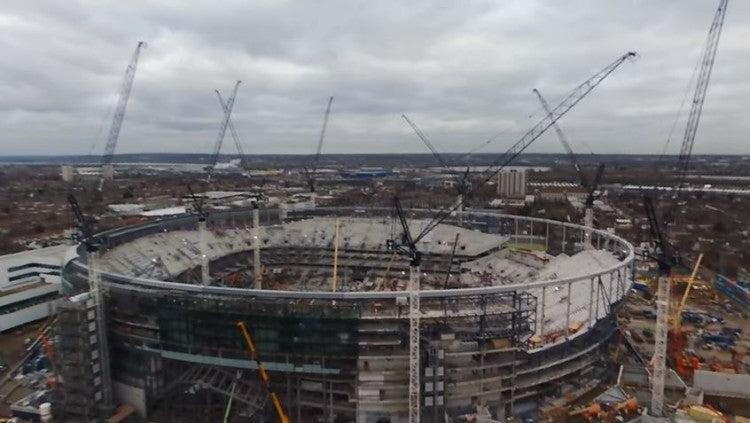 Spurs stadium Feb 2018