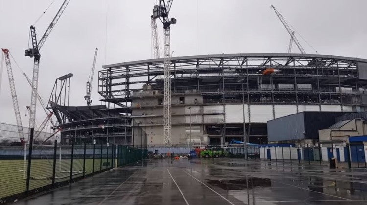 Tottenham Hotspur stadium progress