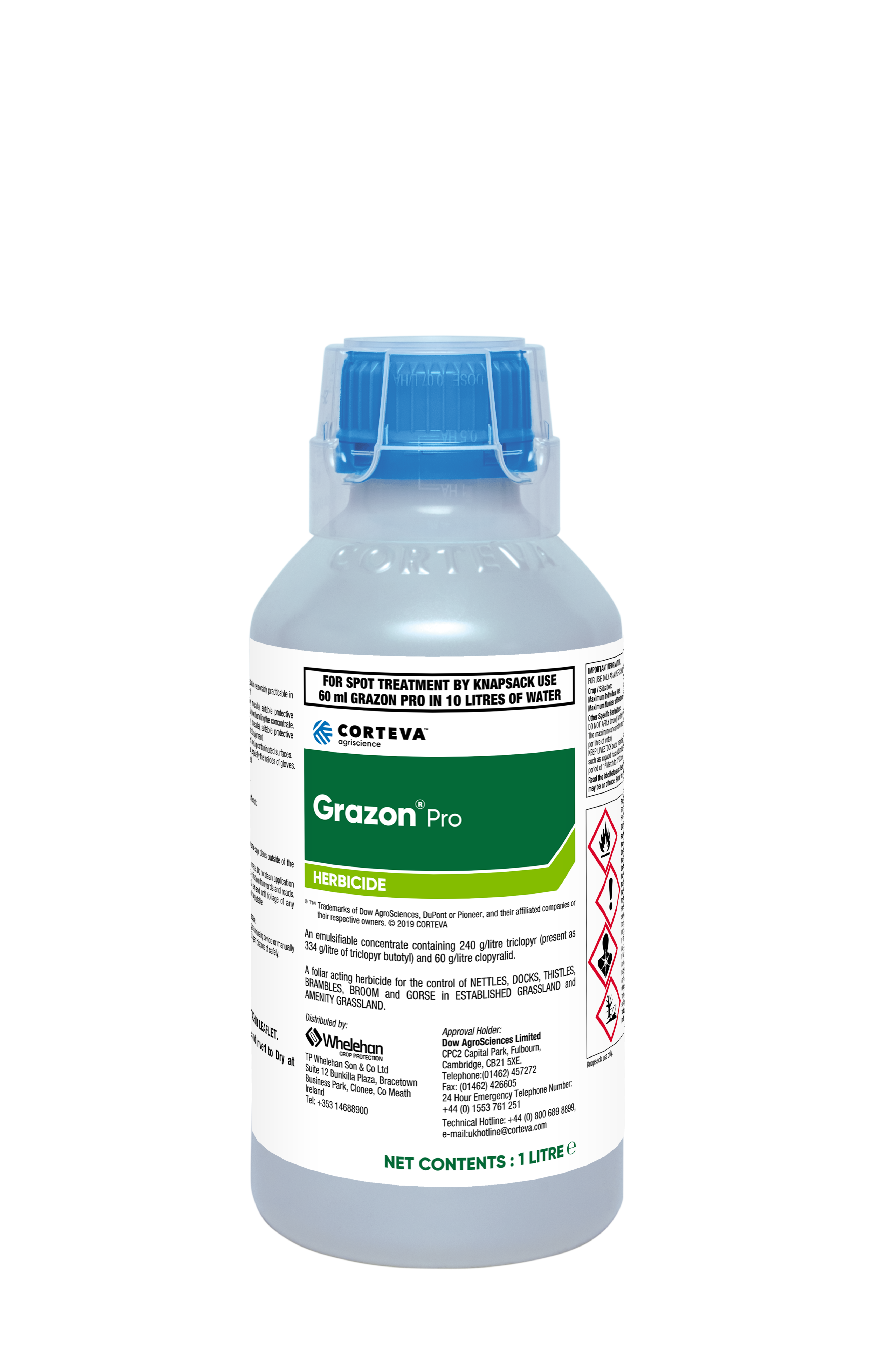 grazon herbicide per acre Grazon Pro Grass Weed Killer 1L