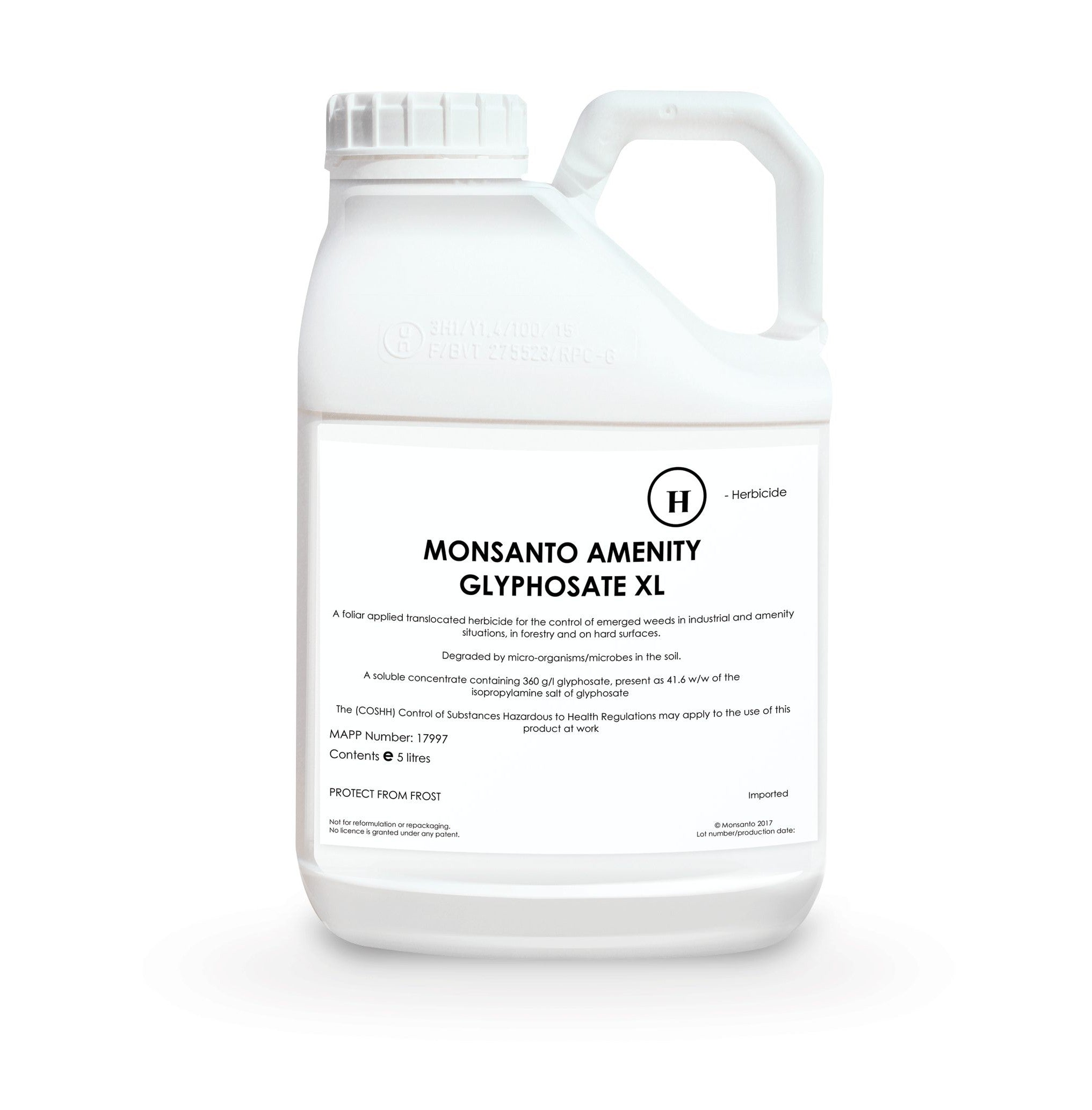 herbicide monsanto Monsanto Amenity Glyphosate XL 5L