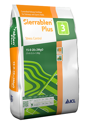 ICL Sierrablen Plus Stress Control Fertiliser 15-0-28 +2MgO (3 Months) 25kg