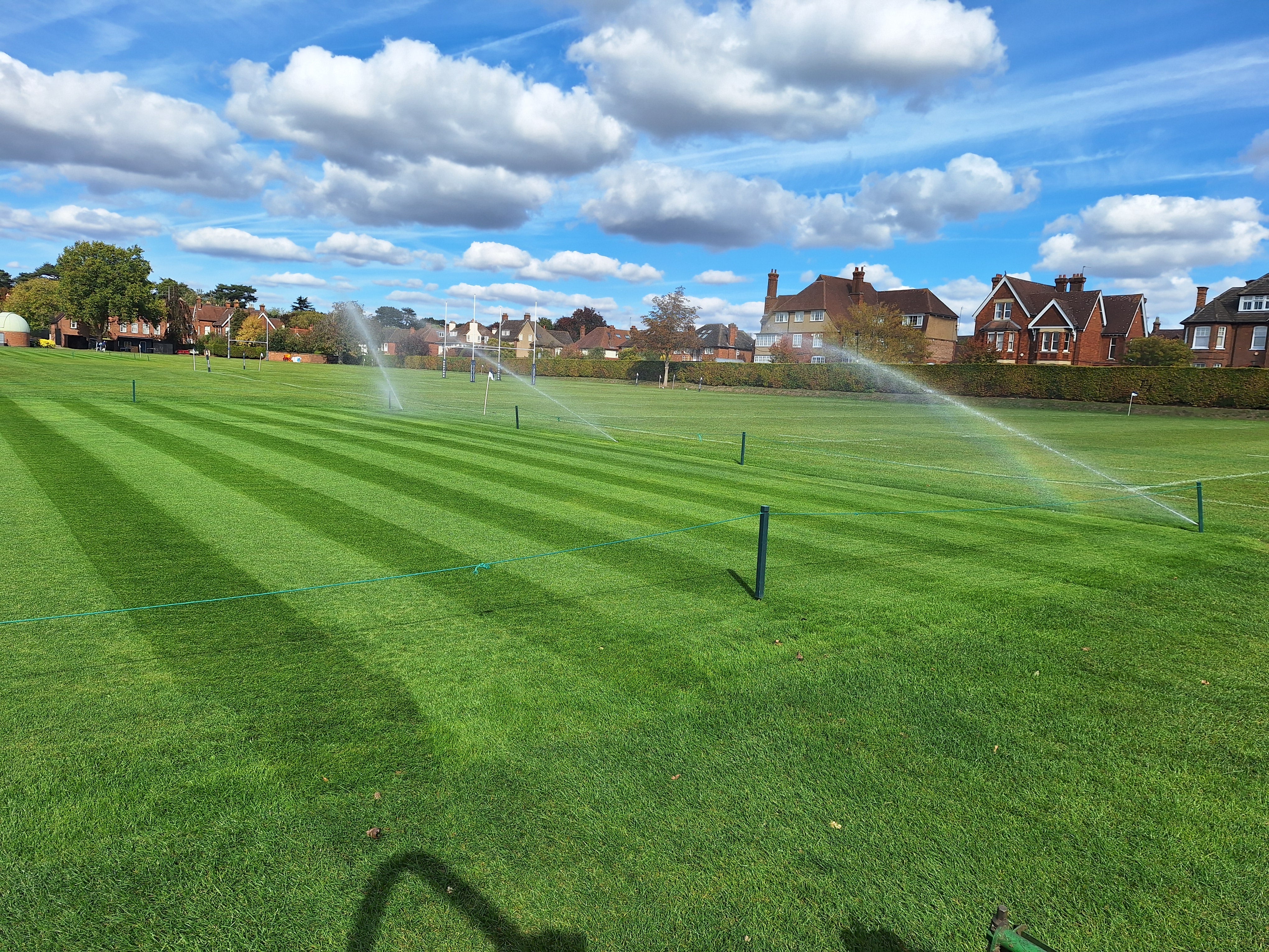Future-proofed irrigation at Bedford School with Hunter