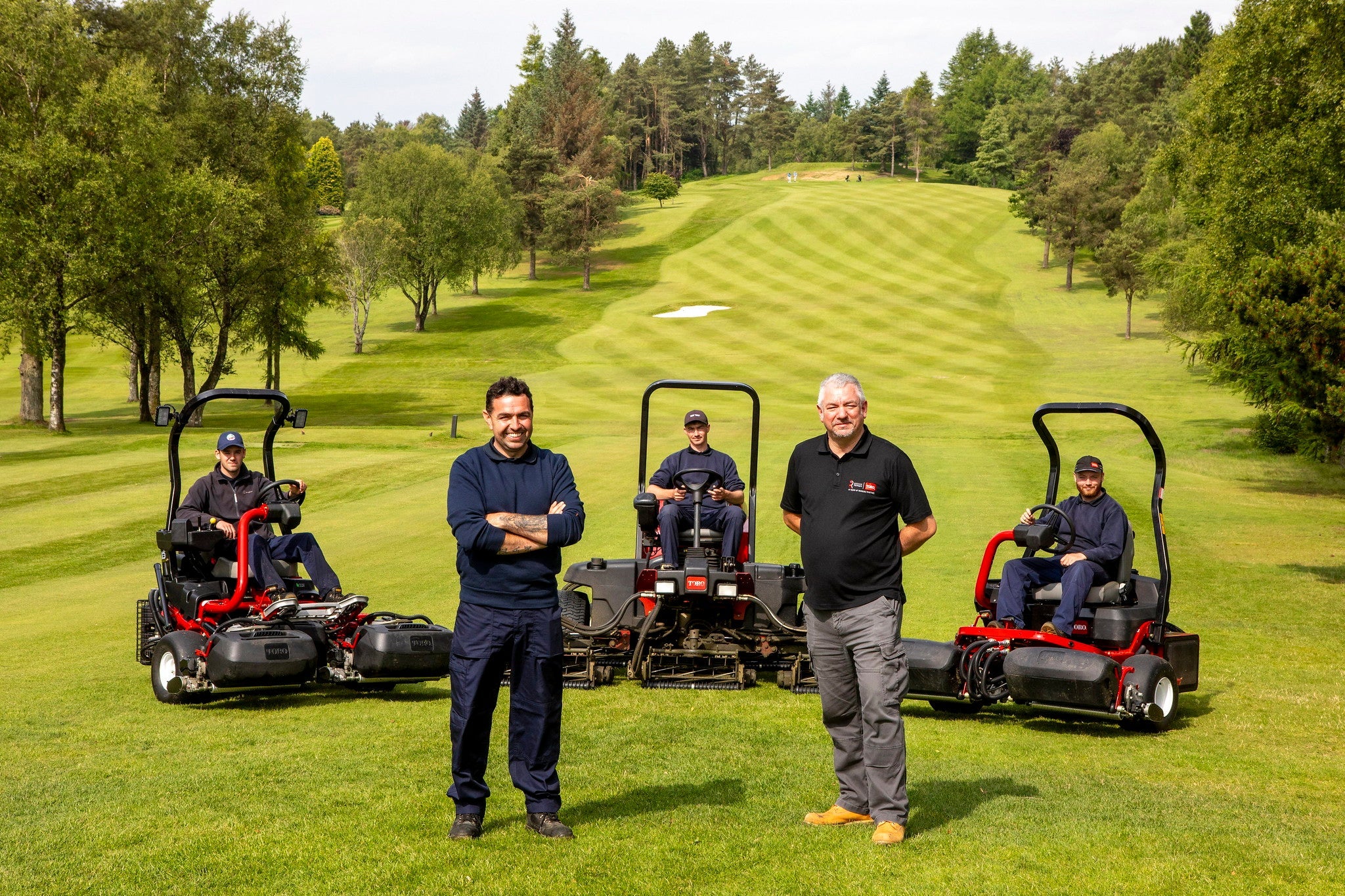 A trio of Toro for turfcare excellence at Hayston