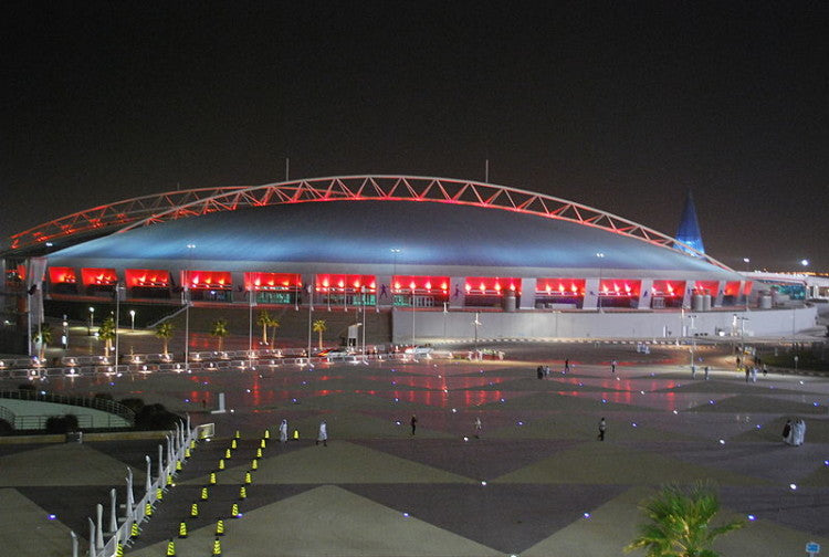 800px Khalifa Stadium at night