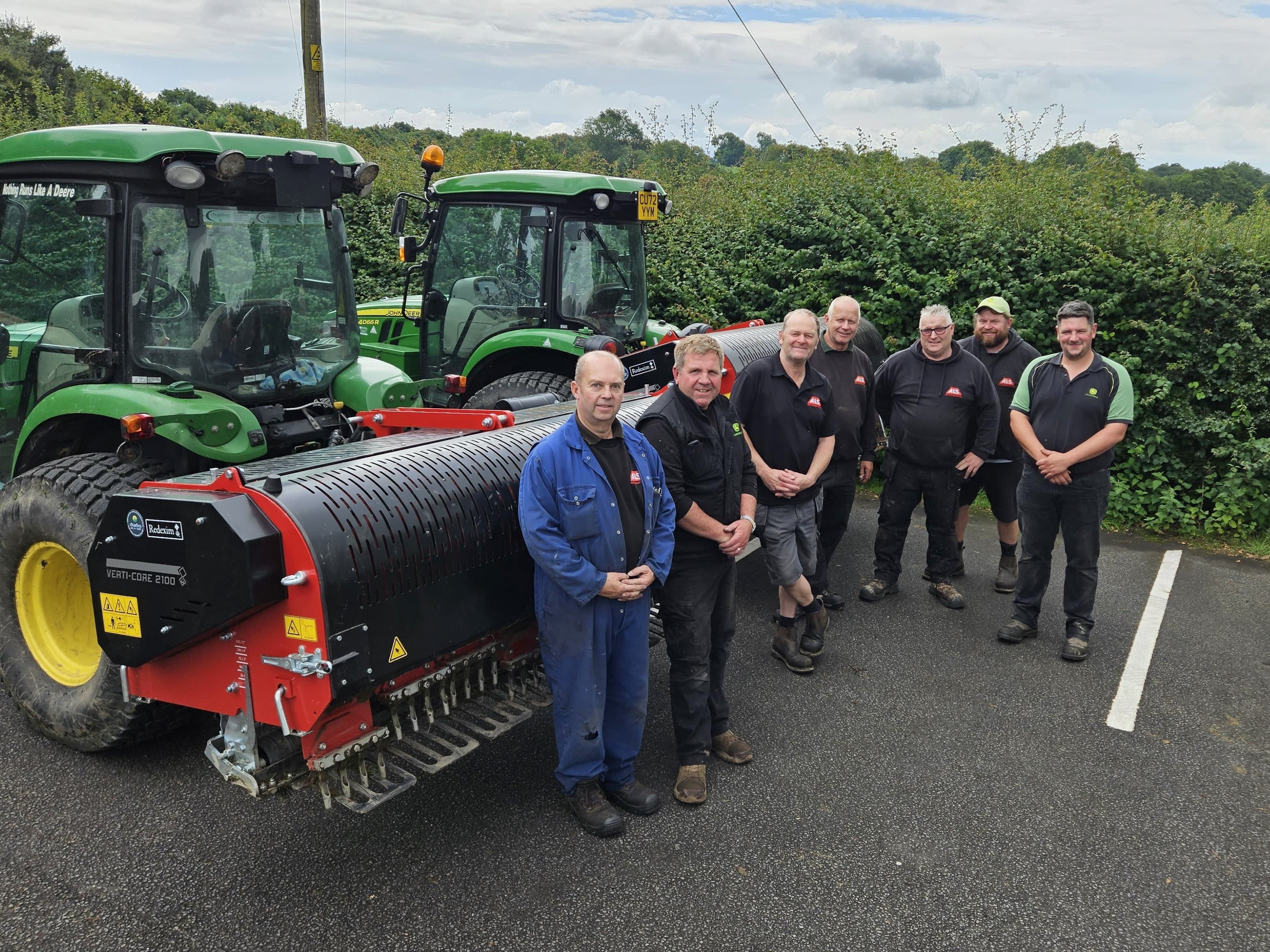 ALS Contracts enjoy enhanced efficiency with trio of machines from Redexim