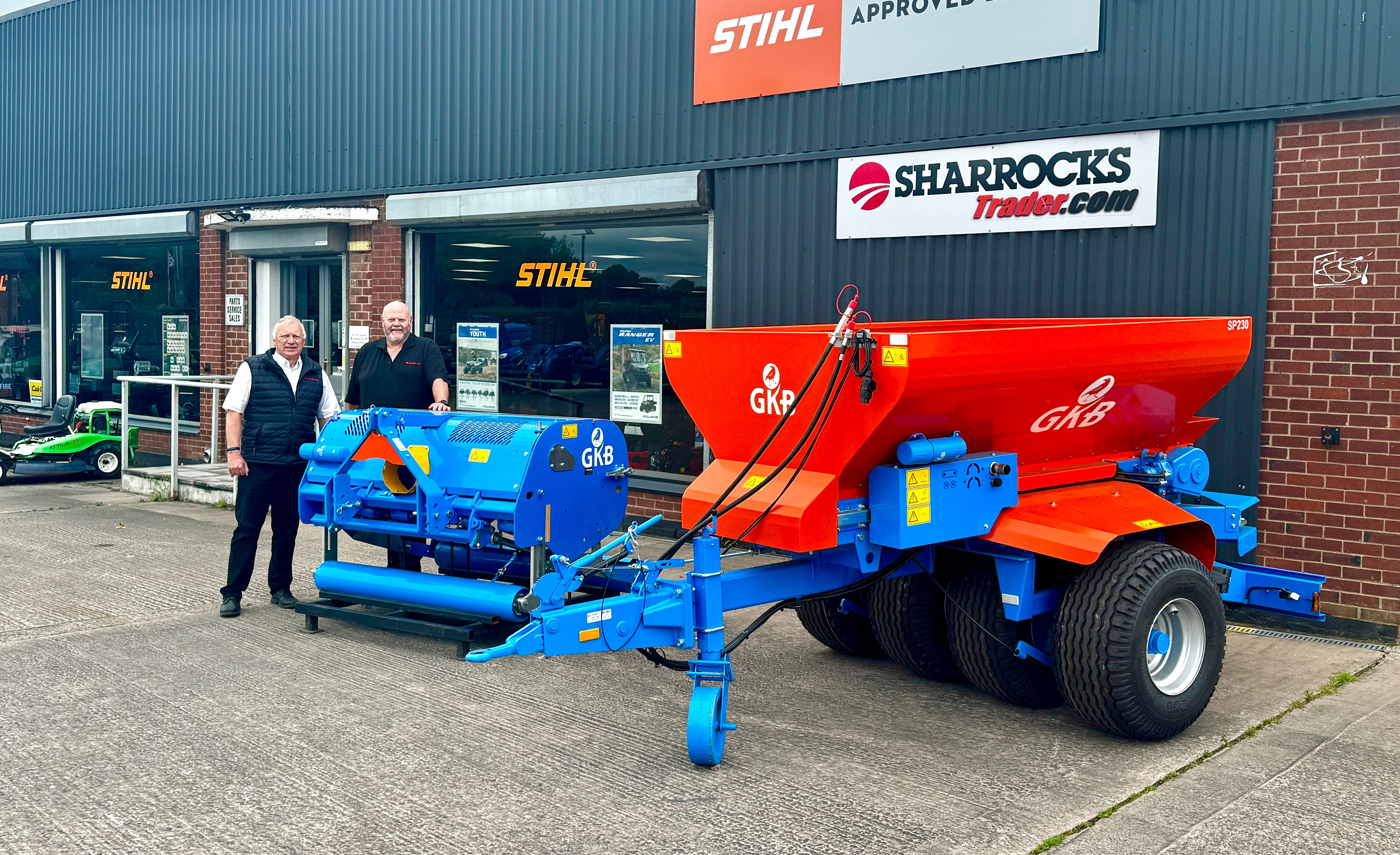 Sharrocks expands golf & sports turf offering through strategic partnership with GKB Machinery