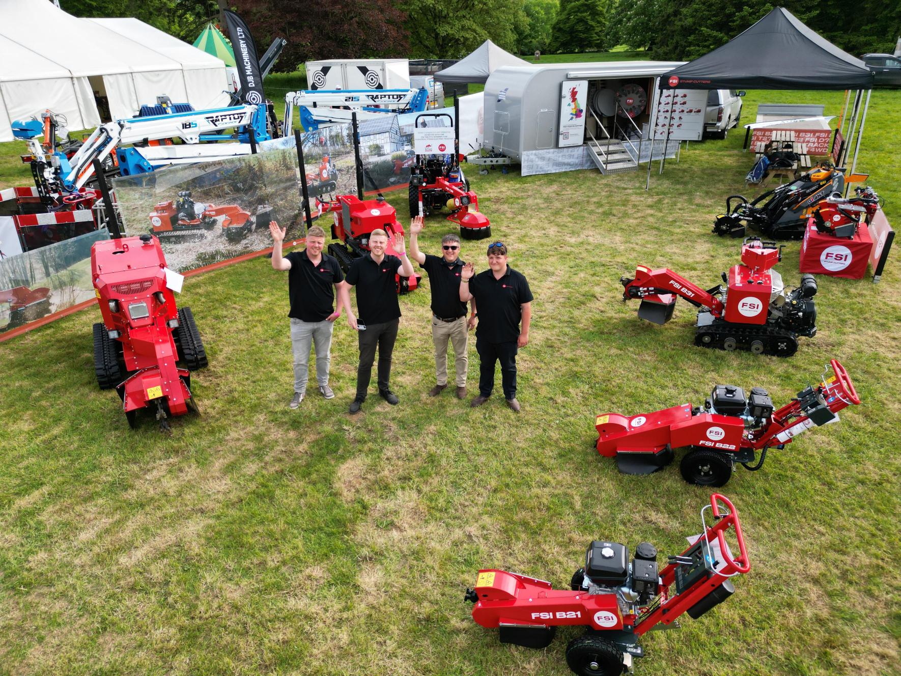 FSI UK return to The Arb Show, with a full stump grinder showcase on stand B08/B09