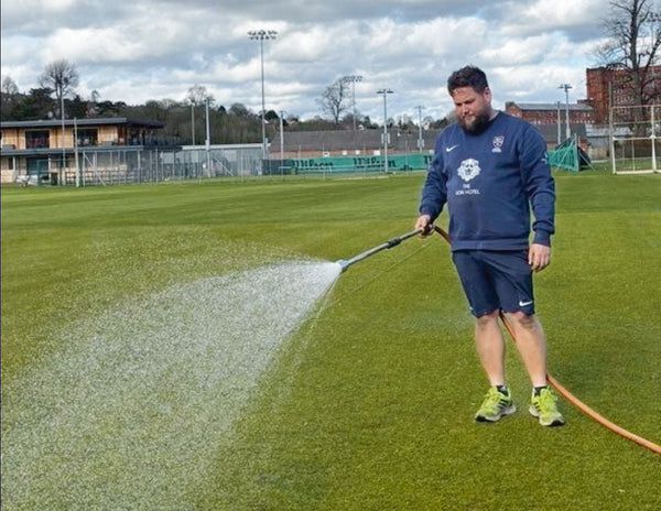 Finding better mental health through turfcare at Belper Meadows