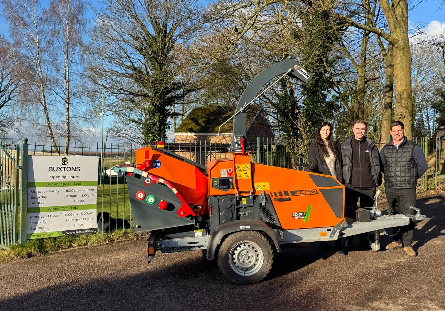 T H WHITE Machinery Imports partners with Buxtons to strengthen Jensen coverage in the Midlands