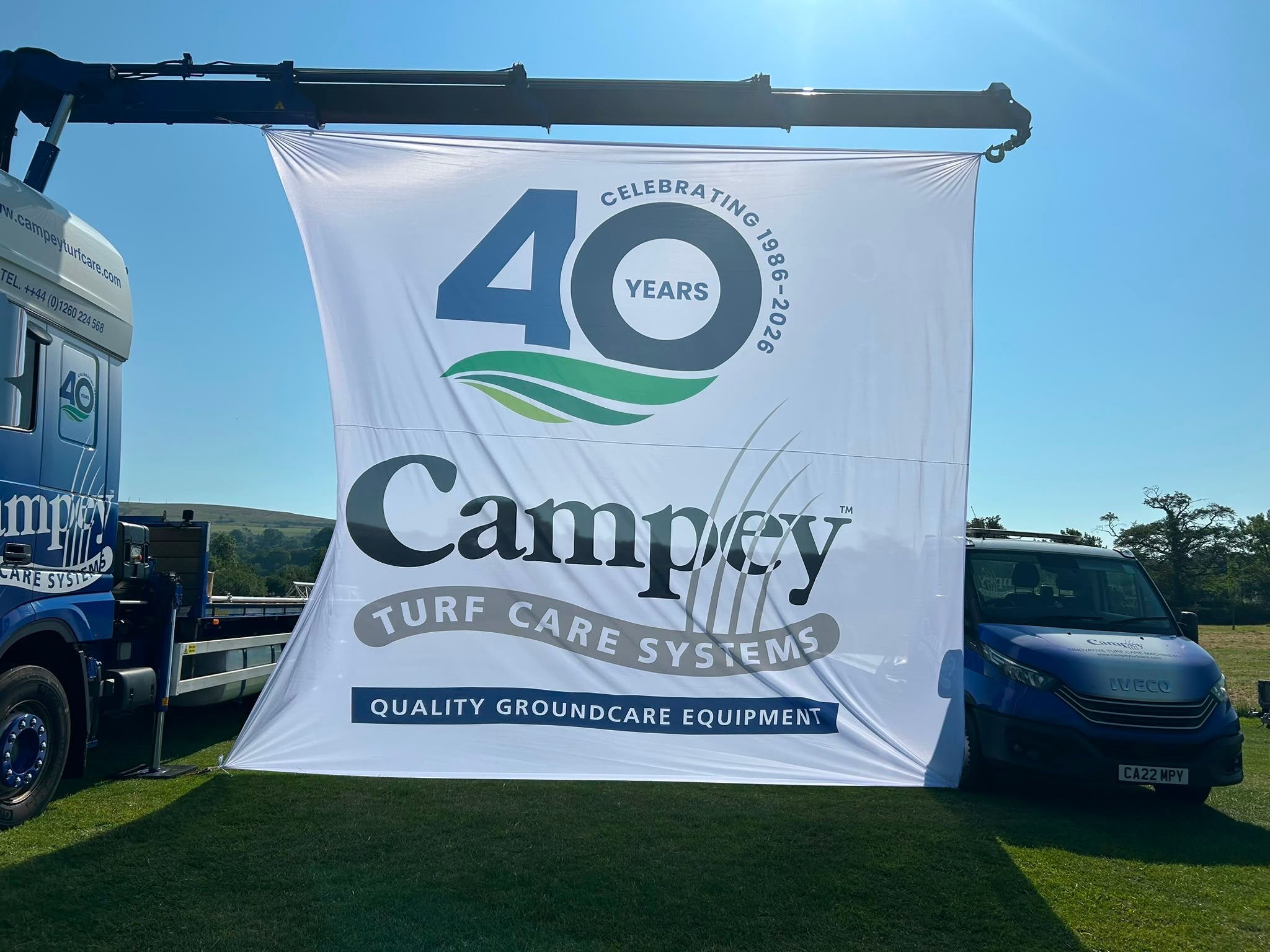 Pitchcare attends Campey Turf Care Systems’ 40th Anniversary Open Day