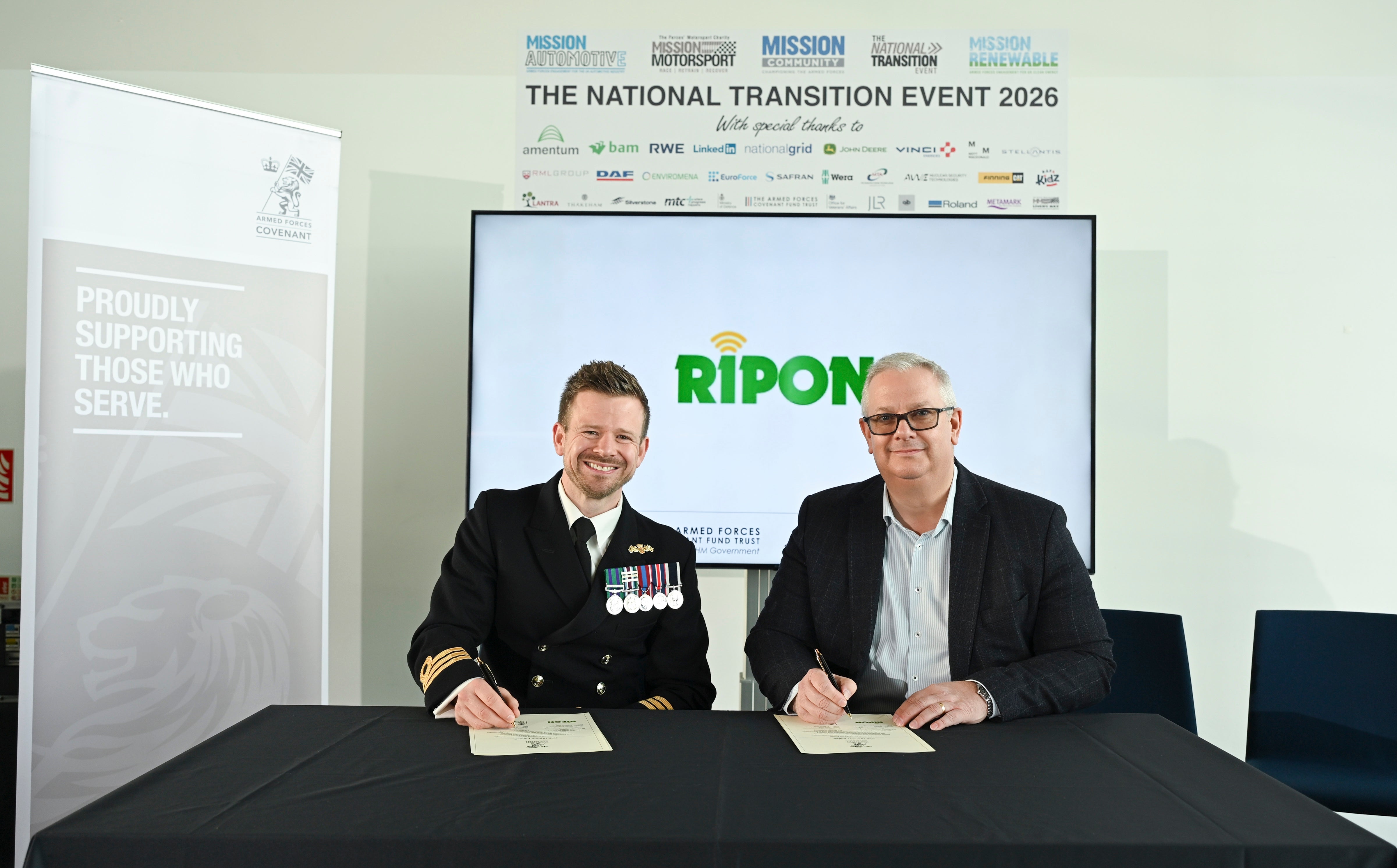 John Deere dealers commit to strengthening link with Forces leavers