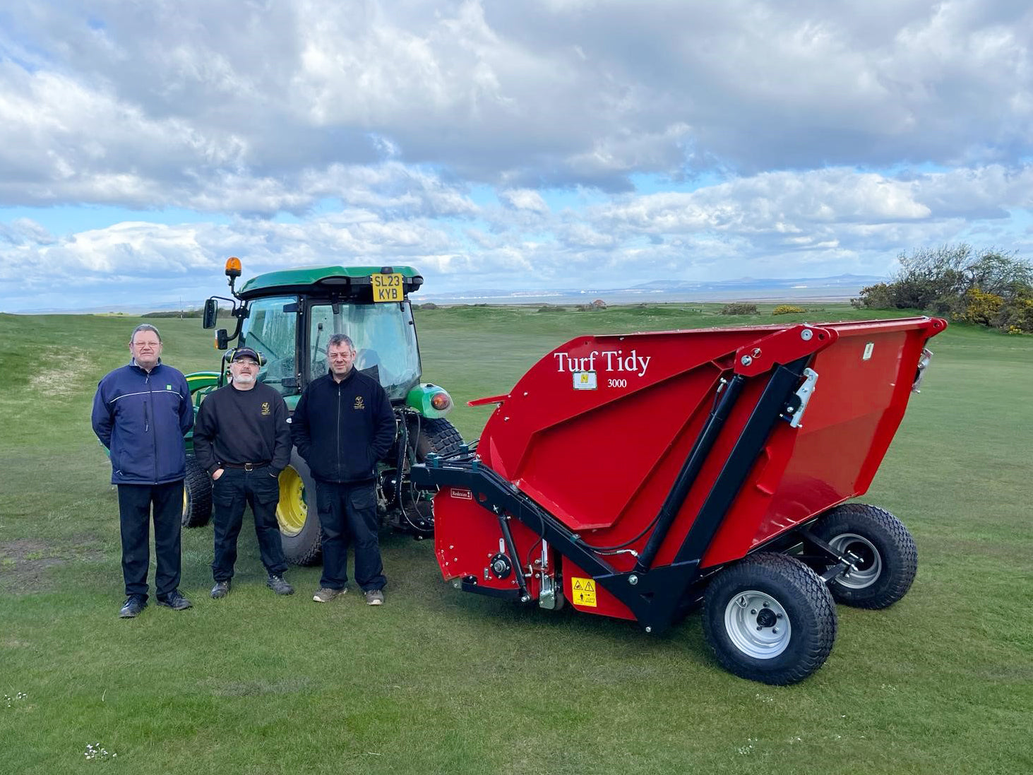Tidy by name, tidy by nature with latest Redexim delivery at Craigielaw Golf Club