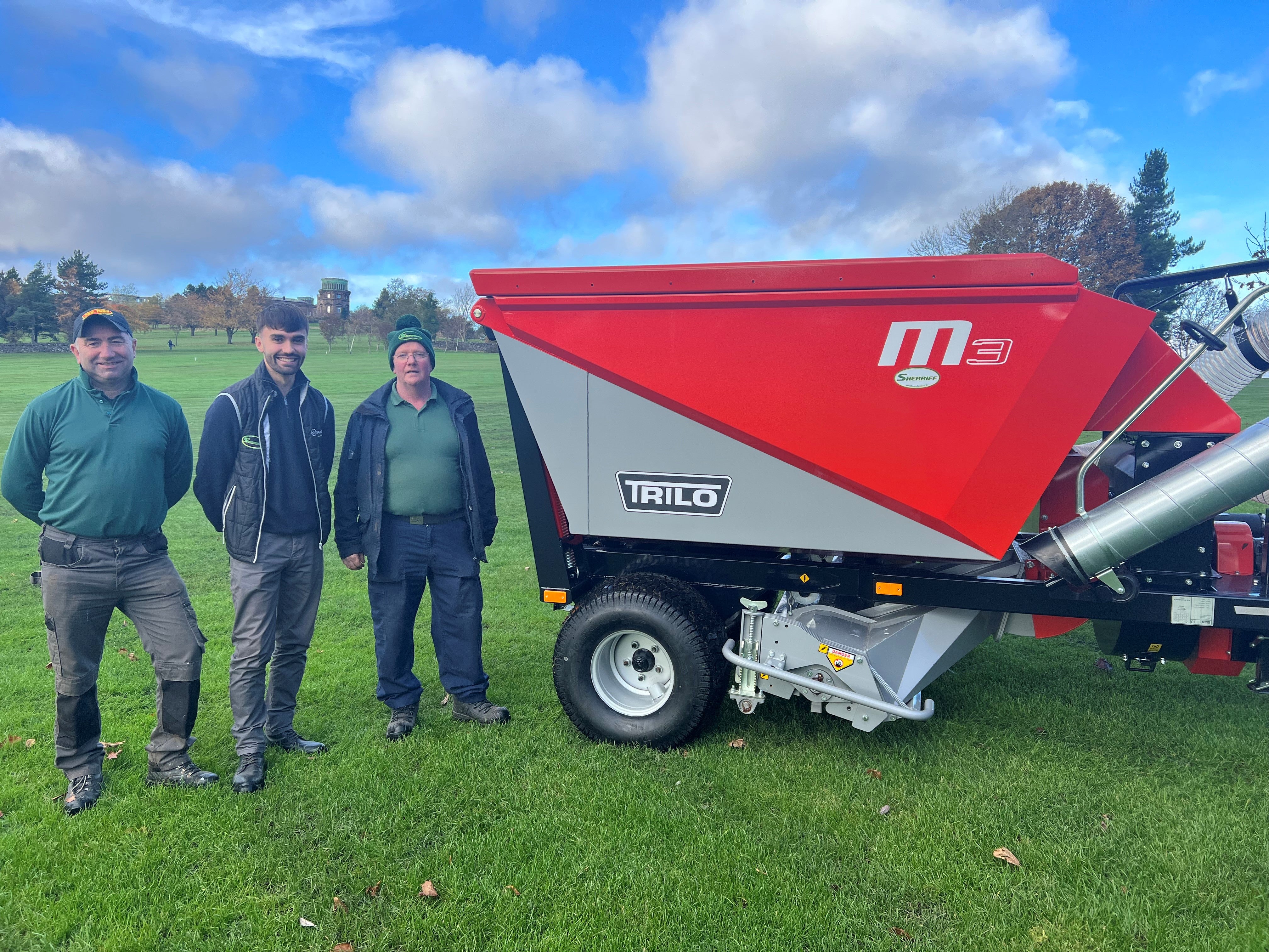 Craigmillar Park praise Trilo M3 for significant labour savings on year-round maintenance tasks