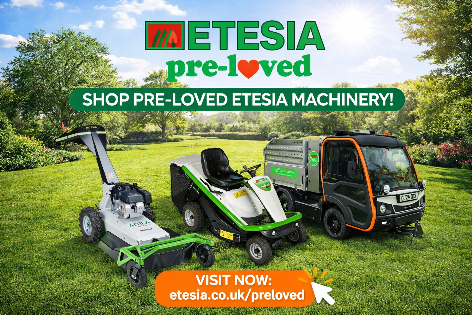 Pre-loved by Etesia: A new digital marketplace for premium Etesia machinery