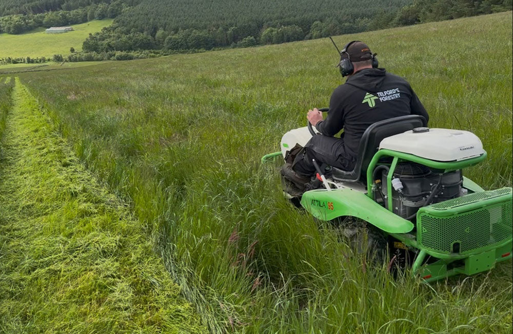 Forestry contractor finds the perfect partner in the Etesia Attila 95