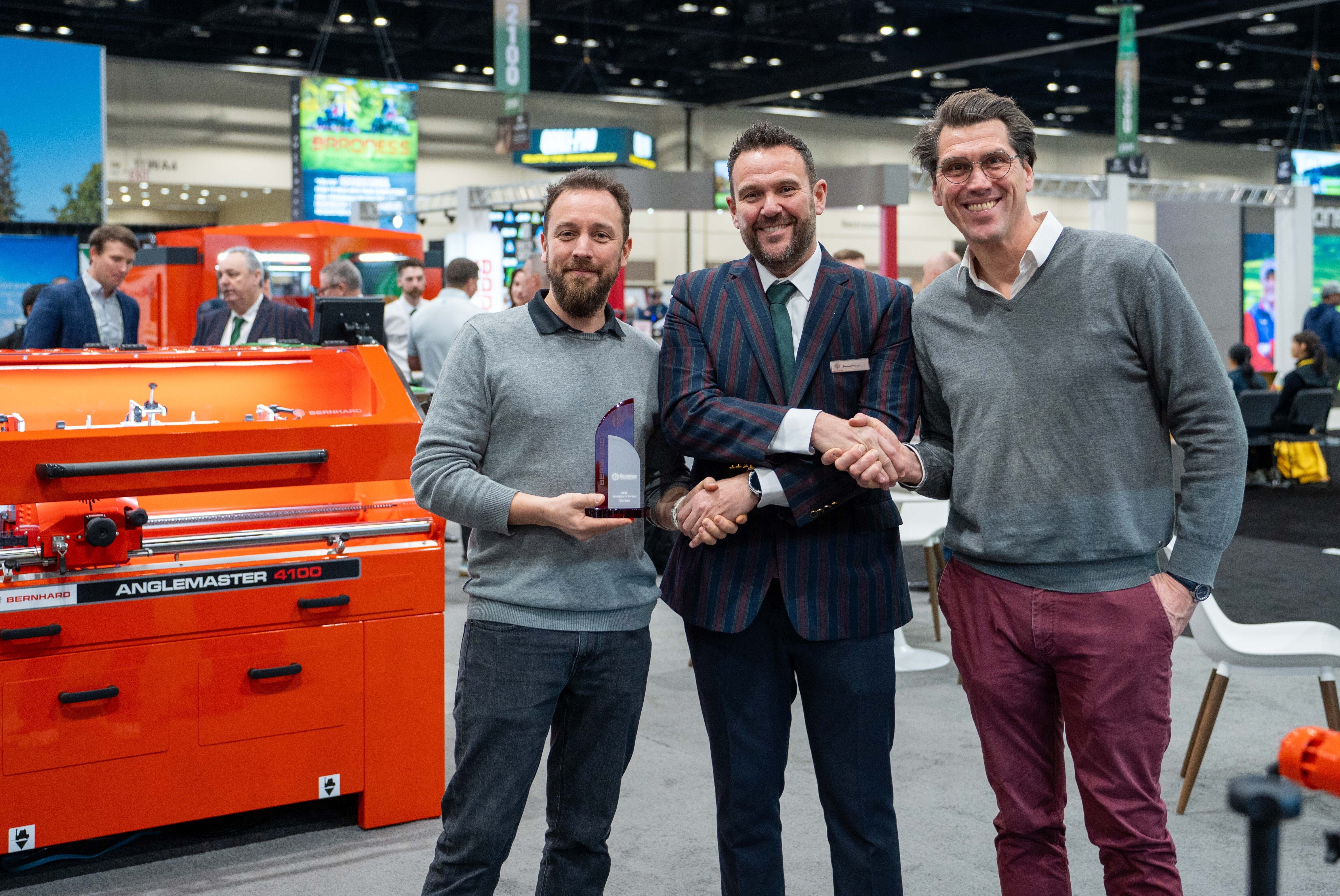 Bernhard and Company names Mecagreen as European Distributor of the Year