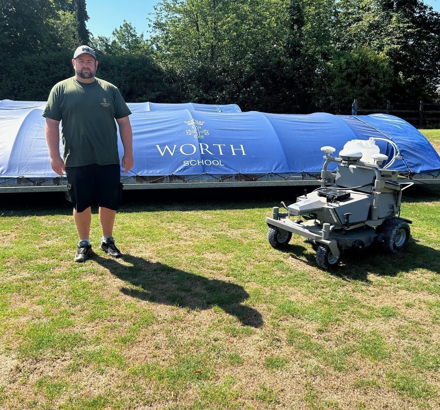 In the robotics era at Worth School