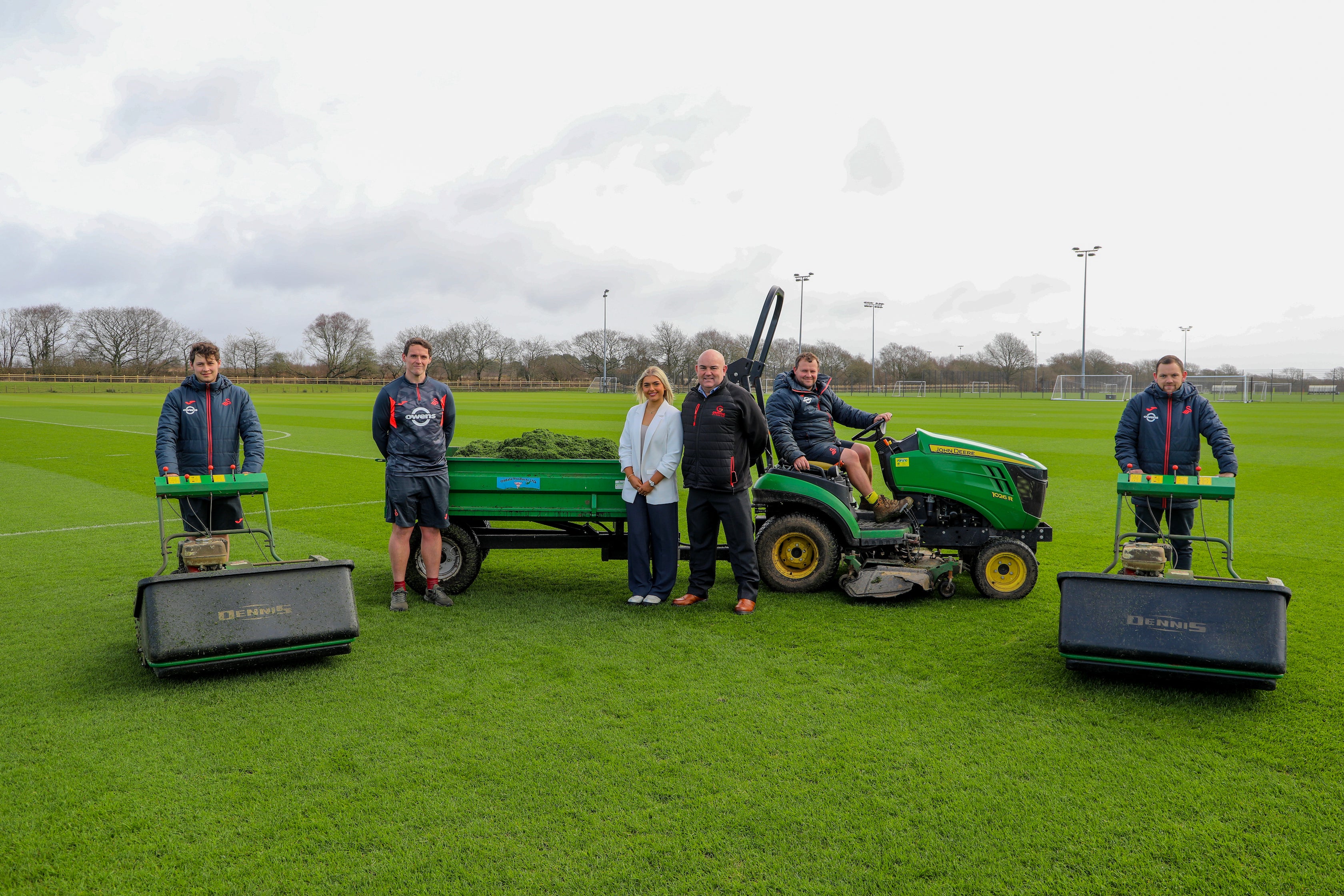Swansea City AFC teams up with Gavin Griffiths Group on innovative green waste recycling initiative