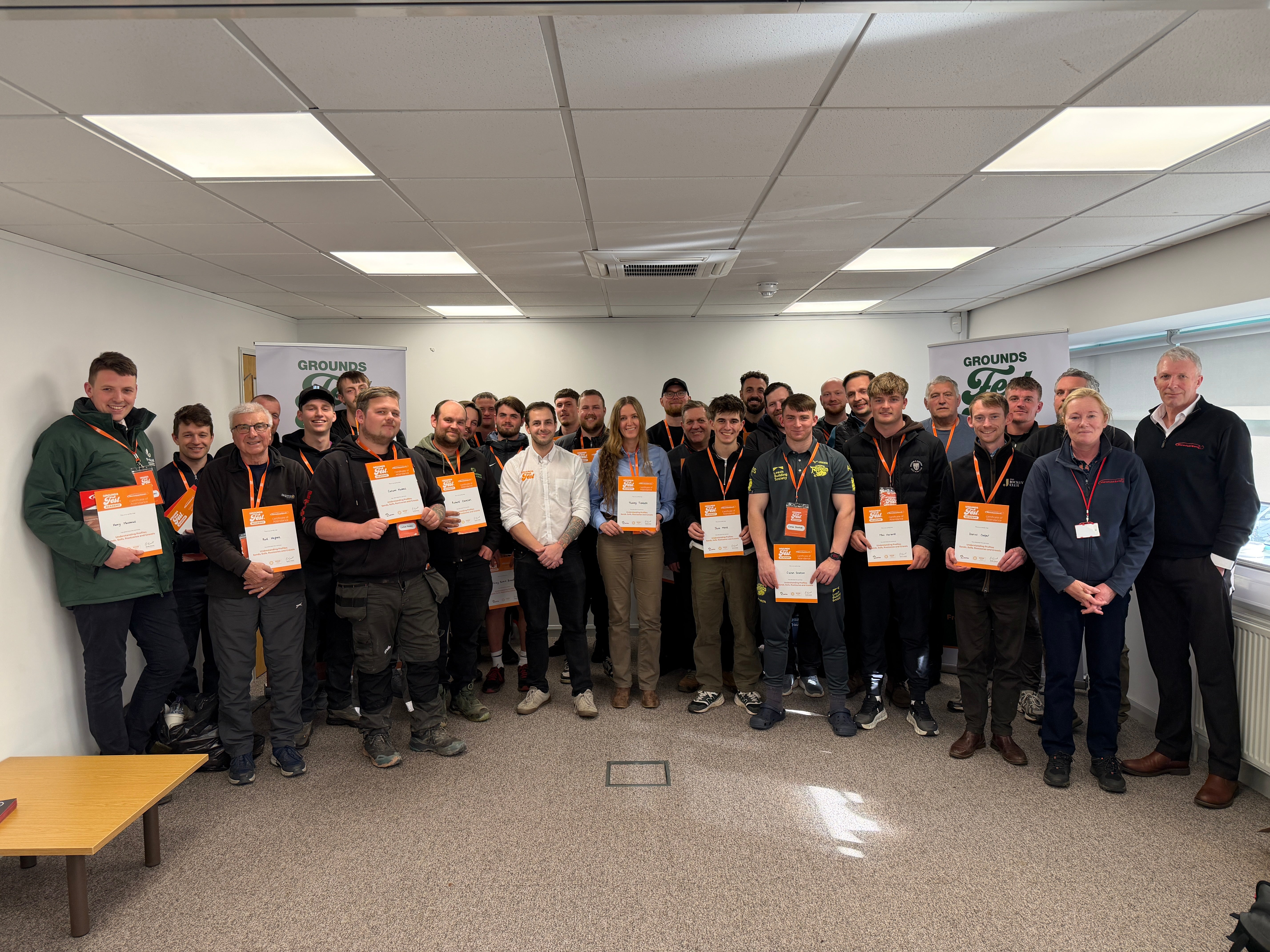 GroundsFest Academy hosts successful event with Mansfield Sand