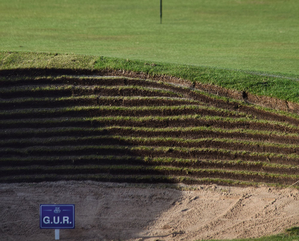 Bunker renovations at Gullane Golf Club