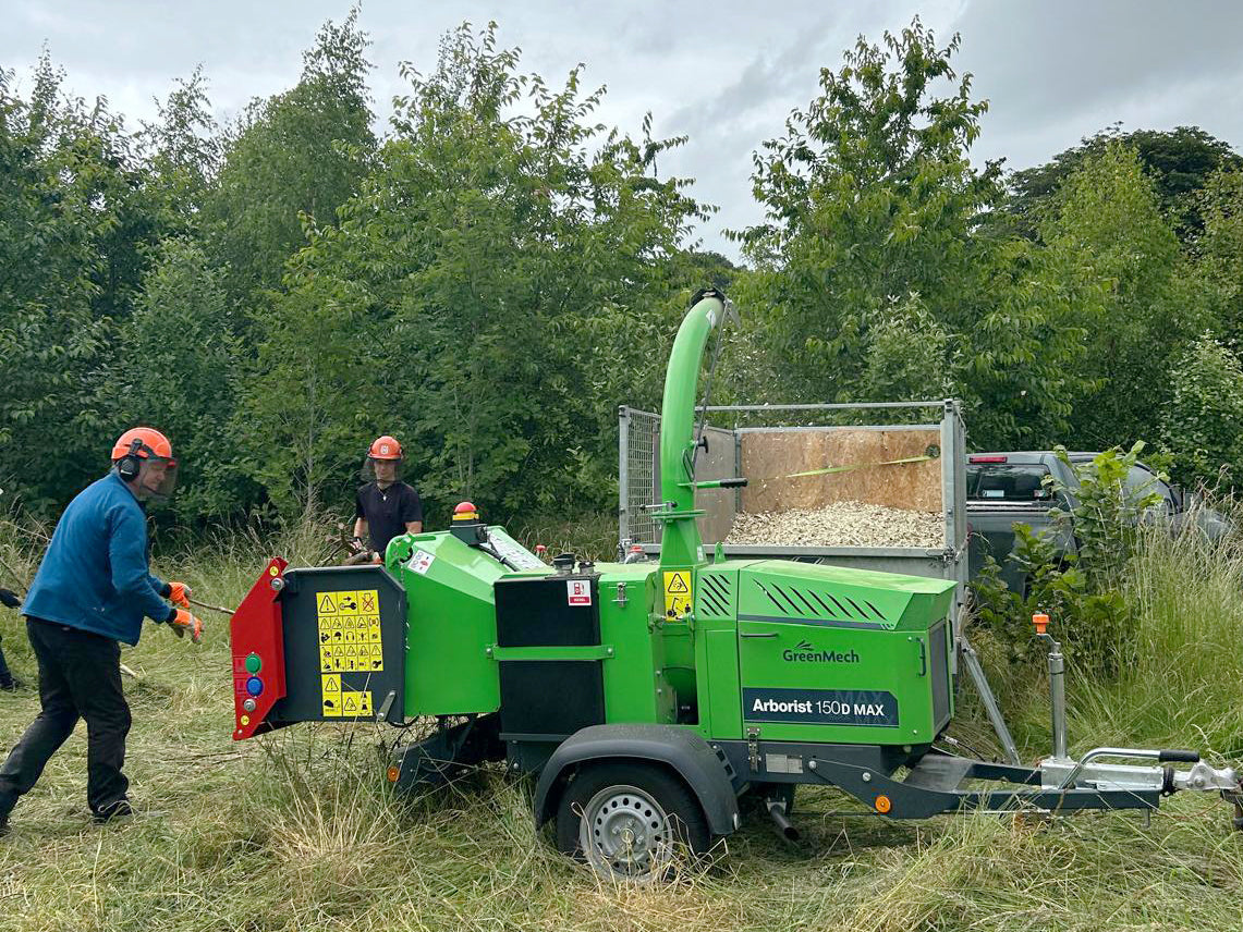 GreenMech goes to the heart of operations for The Heart of England Forest