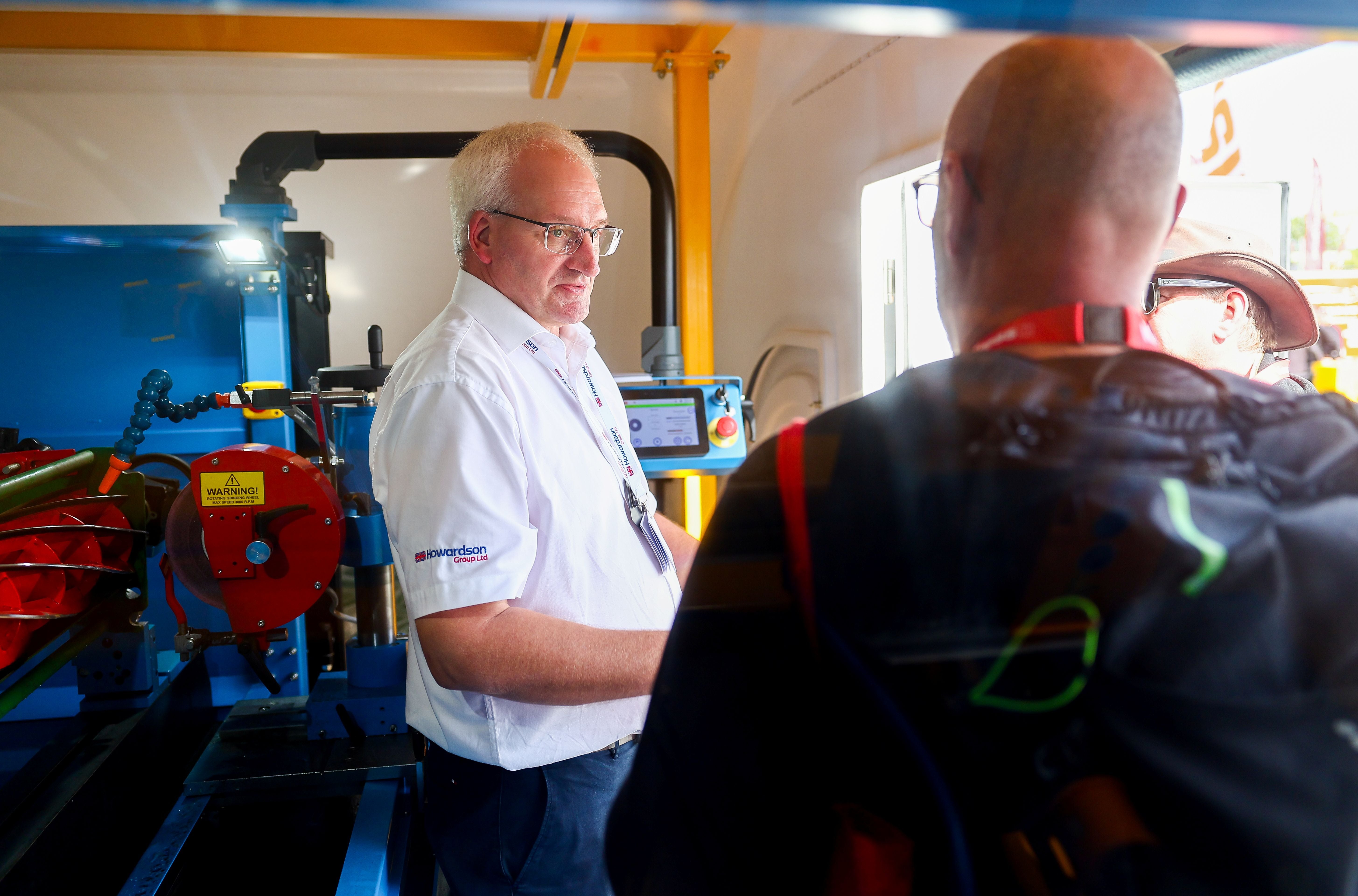 Hunter Grinders showcases precision and performance at SALTEX 2025