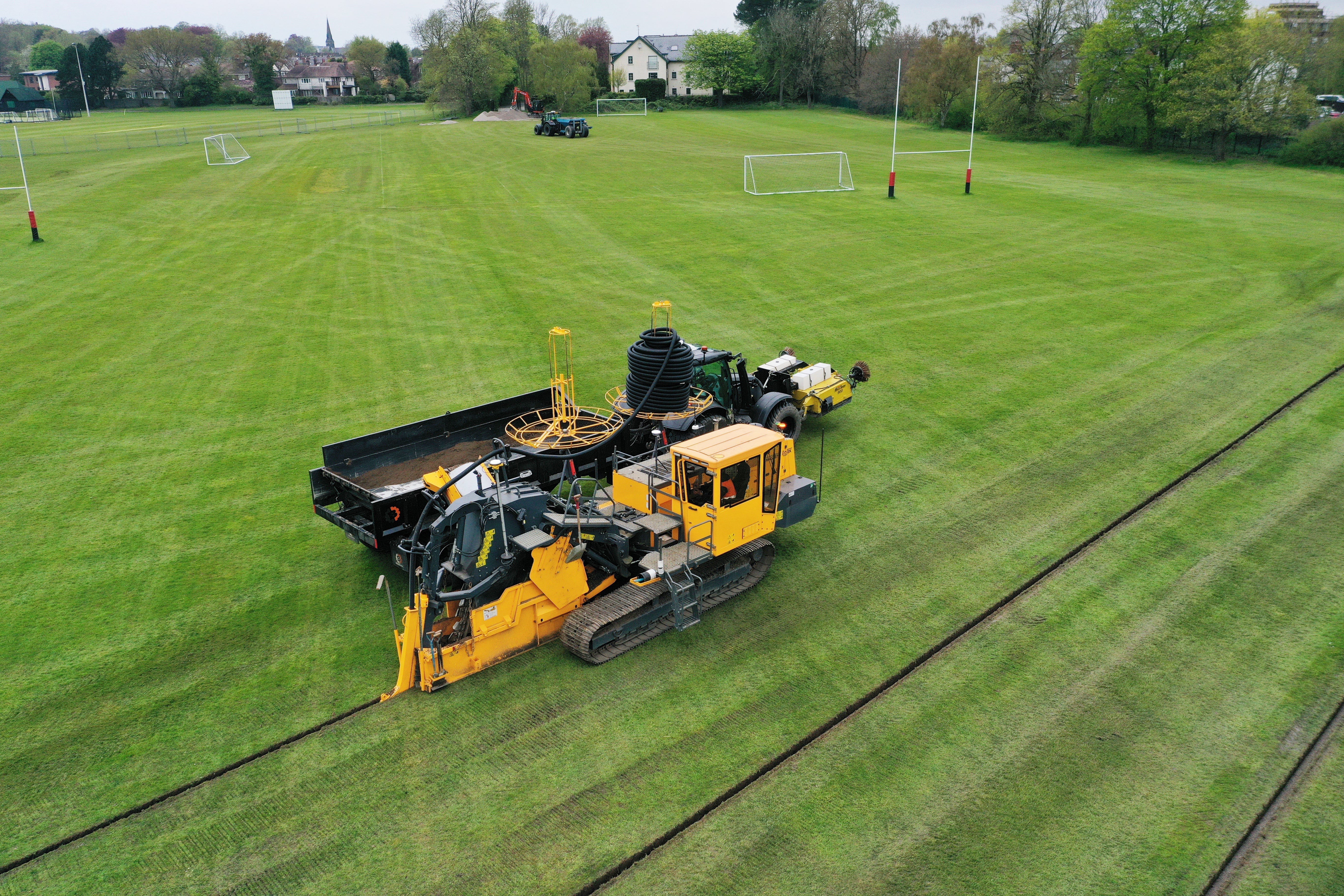 Duncan Ross Ltd continue Altrincham Grammar School for Boys field transformation in phase 2 upgrade