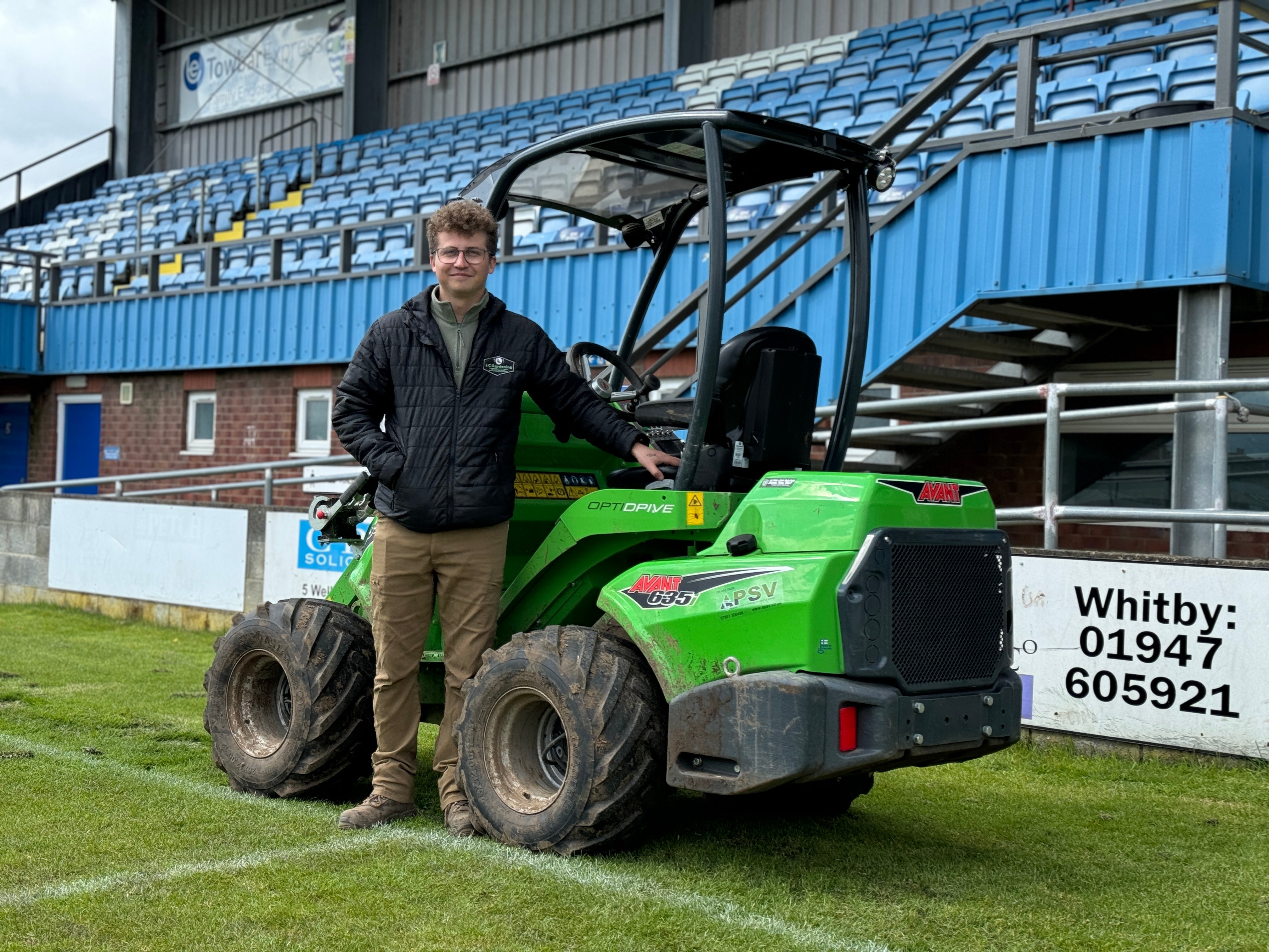 Avant Compact Loaders: Powering Success for Whitby Town FC and JC Gardening