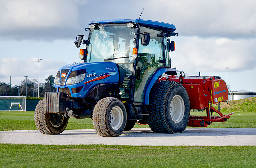 ISEKI UK & Ireland showcase new GPS Raymo remote-controlled range at SALTEX 2025