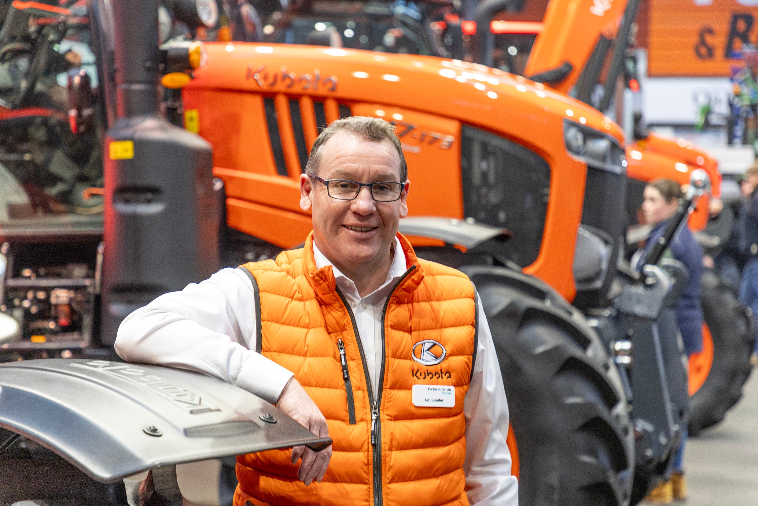 Kubota appoints Ian Lauder as dealer manager for Scotland and the north of England