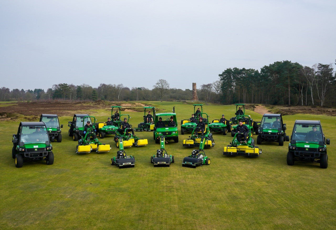 Iconic inland golf course switches brands in huge machinery overhaul