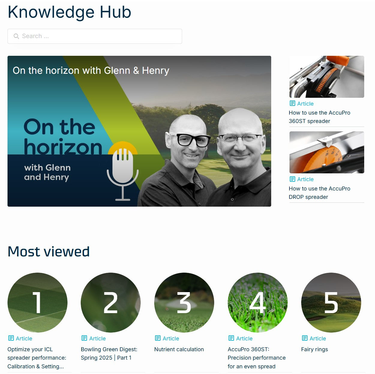 ICL highlights Knowledge Hub: 430+ technical articles for turf and landscape professionals