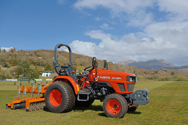 Kubota EK1-261 proves the perfect match for CPD Penrhyndeudraeth FC