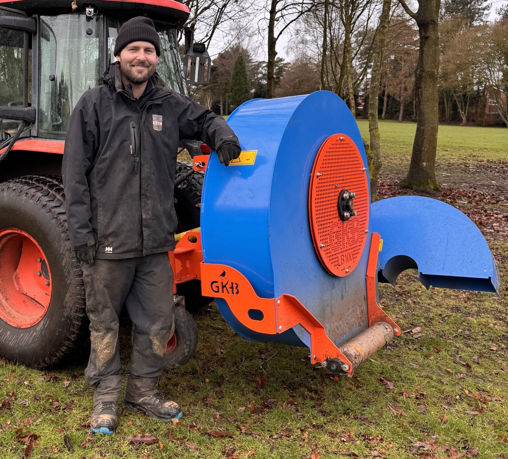 GKB Leaf Blower proves the economical choice for Eaton Golf Club