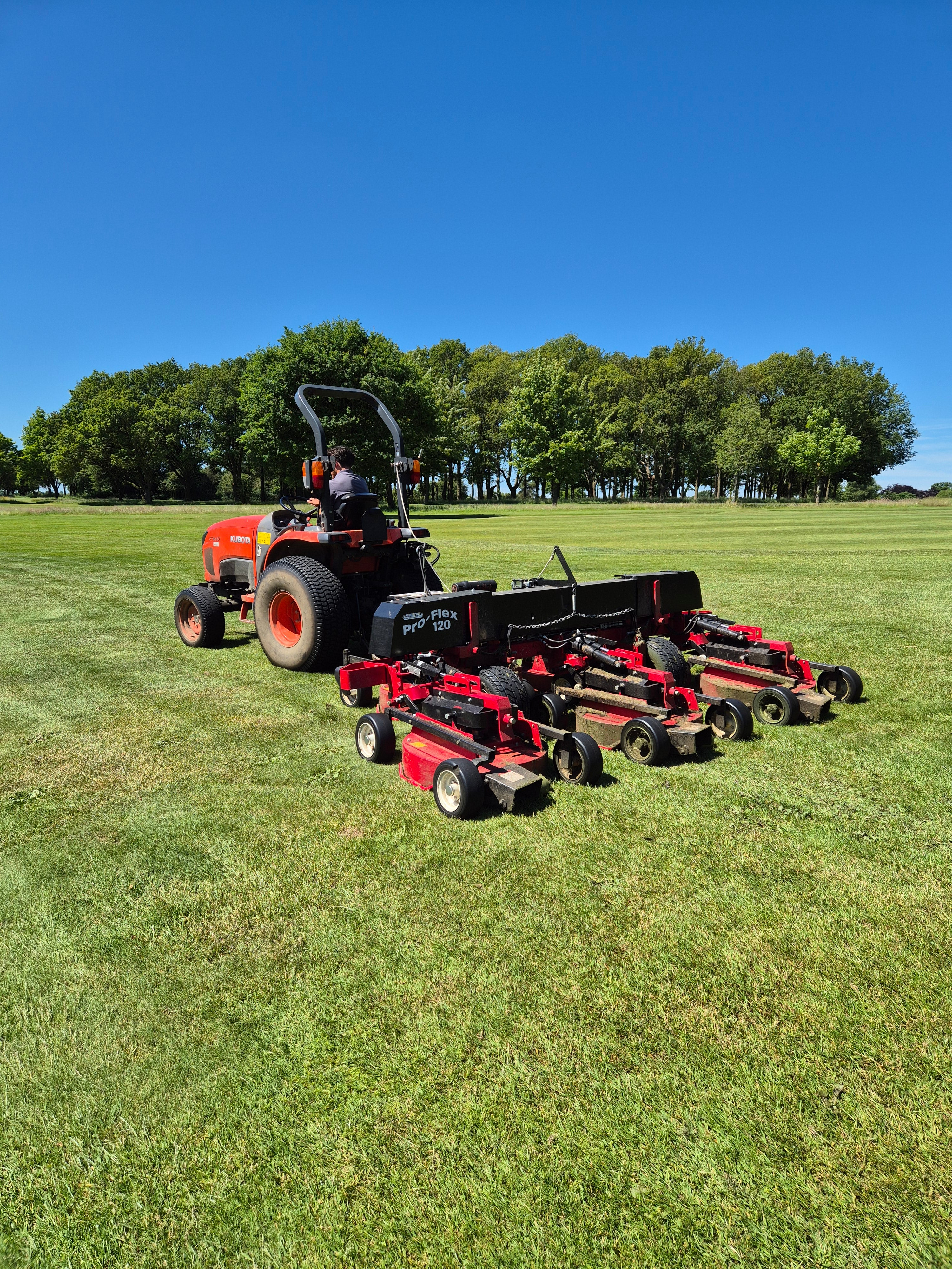 Nothing beats the ProFlex 120 for Mid Herts Golf Club!