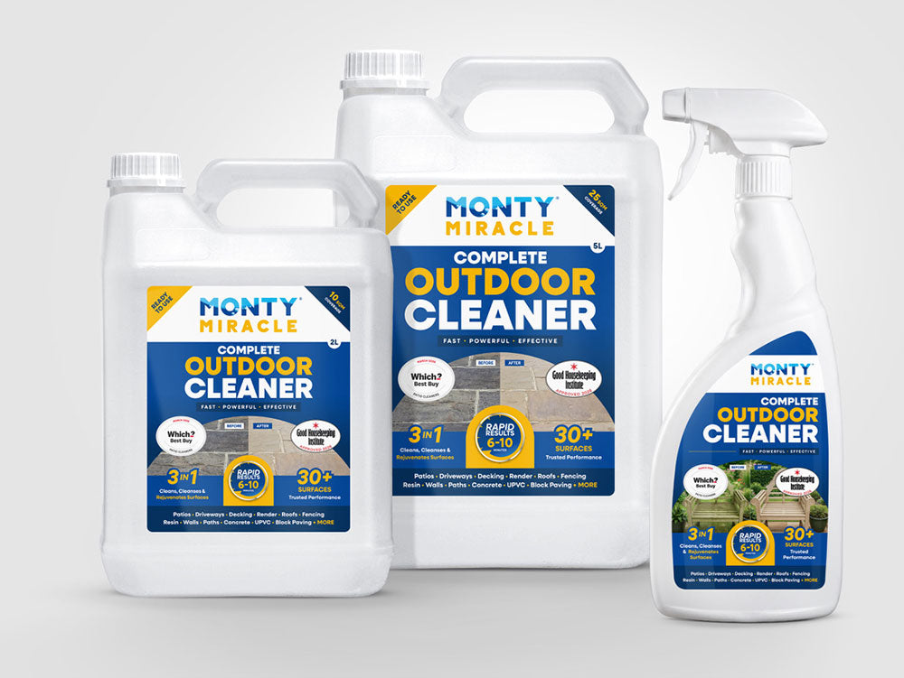 Monty Miracle returns to GroundsFest with award winning outdoor cleaning range