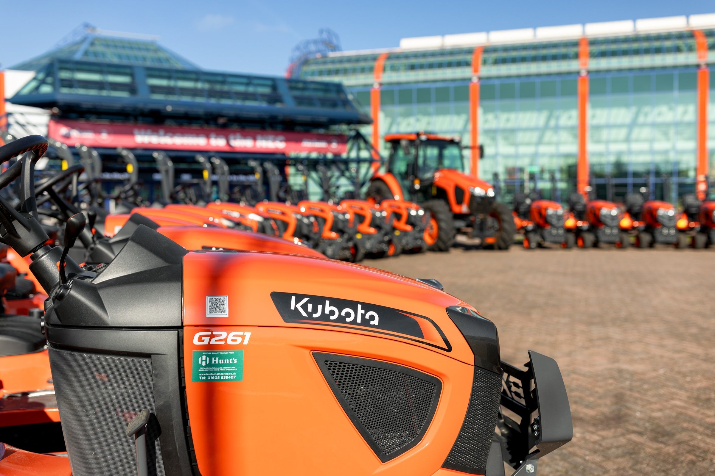 The show goes On with Kubota fleet at The NEC