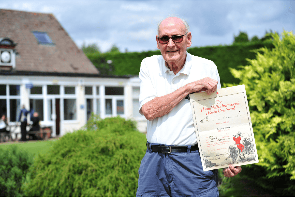 Meet the four friends from Oxford Golf Club who have completed 80,000 rounds between them